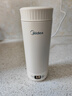美的（Midea）電熱水杯加熱水壺保溫燒水杯 350ml迷你便攜式旅行出差 智能恒溫 316L不銹鋼無(wú)異味MK-DB35X22 曬單實(shí)拍圖