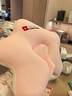 Hoag（霍格）嬰兒定型枕糾正頭型0-6-12月矯正新生兒寶寶枕頭護頸神器 白+粉色 【母嬰A類(lèi)一等品】 曬單實(shí)拍圖