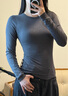 lululemon丨Hold Tight 女士緊身剪裁長袖 T 恤 LW3FTFS 石板棕 XS /4 曬單實拍圖