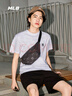 MLB短袖T恤男女百搭休閑經(jīng)典純色圓領(lǐng)25新款3ATSB0153-50WHS-S 曬單實(shí)拍圖
