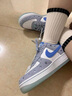 耐克NIKE女子板鞋空軍一號 AIR FORCE 1 運動(dòng)鞋HQ8051-400藍藏青 37.5 曬單實(shí)拍圖