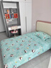 富安娜兒童床上三件套100%純棉嬰幼兒A類(lèi)全棉床單被套宿舍 1.2米床 曬單實(shí)拍圖