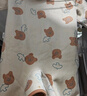 迷你巴拉巴拉嬰兒連體衣棉服外出幼兒衣服保暖雙面絨兩面穿外套2025冬新款 咖色調00355 90cm 曬單實(shí)拍圖