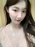 DAISY DREAM三生有幸S999銀項鏈女生新款2025爆款銀杏葉鎖骨鏈情人節送女友 【999銀】銀色三生有杏項鏈 曬單實(shí)拍圖