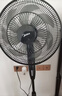 美的（Midea） 電風(fēng)扇家用落地扇智能遙控七葉立式扇 臥室客廳輕音節(jié)能大風(fēng)量電扇 【熱銷可調(diào)節(jié)高度】遙控定時黑色 曬單實(shí)拍圖