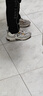 特步男鞋赤壁3.0冬季保暖戶(hù)外運動(dòng)休閑鞋老爹鞋 帆白/鴿子灰 42碼  曬單實(shí)拍圖