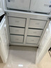 美的（Midea）503純平全嵌十字雙開(kāi)四開(kāi)門(mén)一級能效風(fēng)冷無(wú)霜底部散熱大容量國家補貼家用電冰箱BCD-503WUSPZM(E) 曬單實(shí)拍圖