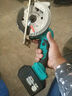 精耀無(wú)刷鋰電切割機(jī)充電式電鋸云石機(jī)木工瓷磚石材多功能手提電圓鋸 扁擔(dān)據(jù) 15節(jié)電芯388VF 雙電款 曬單實(shí)拍圖