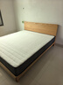 京東京造 京兮實(shí)木床+床墊套裝 FAS級橡木環(huán)保水性漆 原木色1.8*2m 曬單實(shí)拍圖