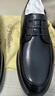 金利來(lái)（Goldlion）男鞋商務(wù)正裝鞋舒適透氣耐磨簡(jiǎn)約時(shí)尚皮鞋53371088201A-黑-40碼 曬單實(shí)拍圖