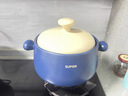 蘇泊爾（SUPOR）砂鍋煲湯鍋燉鍋6.0L養生煲耐高溫不開(kāi)裂陶瓷煲【蓮姐同款】 曬單實(shí)拍圖