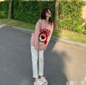 莜仙格米白色煙管牛仔褲女春秋2025新款高腰小個(gè)子九分顯瘦白色直筒褲子 米白色 【九分】 27 90-100斤 曬單實(shí)拍圖