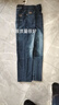 JEEP SPIRIT吉普牛仔褲男寬松秋冬季休閑褲子男士直筒百搭男褲 藍灰 32 曬單實(shí)拍圖