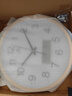 POWER霸王鐘表 客廳日歷掛鐘簡(jiǎn)約圓形掛表臥室石英時(shí)鐘40cm金BW24006A1 曬單實(shí)拍圖