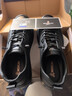 稻草人男鞋秋冬季真皮板鞋一腳蹬潮流軟面軟底皮鞋男運動(dòng)休閑鞋小白鞋子 黑色 42 曬單實(shí)拍圖