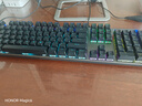 惠普（HP）GK400F機械鍵盤(pán) 辦公電競游戲專(zhuān)用有線(xiàn) 臺式機筆記本電腦 槍黑青軸 104鍵 曬單實(shí)拍圖