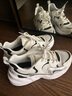 斯凱奇（Skechers）女鞋秋冬運動(dòng)鞋耐磨戶(hù)外休閑百搭厚底增高老爹鞋117364 白色/黑色/銀色/WBKS 36.5 曬單實(shí)拍圖