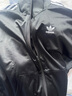 adidas經(jīng)典復古三條紋雙拉鏈寬松夾克外套男女秋季阿迪達斯三葉草 黑色   M 曬單實(shí)拍圖