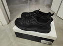 百麗百搭小白鞋男鞋25厚底一腳蹬休閑板鞋 黑色-內增高A2009  38 曬單實(shí)拍圖