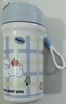 鴻迪卡通雙飲保溫杯女生高顏值316不銹鋼便攜咖啡杯吸管學(xué)生水杯子 藍色格子喵 500ml 雙飲+茶倉 曬單實(shí)拍圖