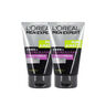 歐萊雅（LOREAL）男士控油炭爽抗黑頭潔面100ml*2 深層凈化保濕凈爽控油 曬單實(shí)拍圖