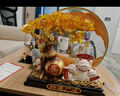 冠珺號新中式發(fā)財樹(shù)招財貓擺件客廳玄關(guān)辦公室裝飾新店開(kāi)業(yè)禮物喬遷禮物 財源廣進(jìn)發(fā)財樹(shù)招財貓【彩盒款】 京東物流 曬單實(shí)拍圖