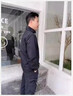月洛嬋汽修工作服定制外套立領(lǐng)夾克秋冬企業(yè)團體服耐臟防水工裝沖鋒衣男 A款經(jīng)典爆款-透氣網(wǎng)內襯-黑色 3XL 曬單實(shí)拍圖