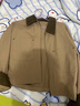 優(yōu)衣庫女裝休閑拉鏈短茄克/外套巴恩風(fēng)翻領(lǐng)時(shí)尚夾克 新款479208 32 深米色 M /160/84A 曬單實(shí)拍圖