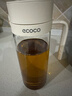 ecoco意可可玻璃油壺不掛油大容量裝油容器油罐醬油醋調(diào)料瓶防漏油瓶E24169黃 曬單實(shí)拍圖