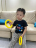 漫叮熊幼兒園早操器械教具有聲體操環(huán)兒童舞蹈手環(huán)搖鈴感統訓練兒童器材 黃色星星2個(gè)+加厚有聲【直徑15cm小號】 曬單實(shí)拍圖
