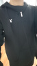 花花公子（PLAYBOY）衛衣男套裝男裝秋冬長(cháng)袖T恤男士外套男上衣服潮流三件套 黑灰 3XL 曬單實(shí)拍圖