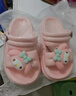 ECAC三麗鷗涼拖鞋女夏外穿2025新款厚底沙灘拖鞋卡通可愛(ài)兒童涼鞋女童 粉色【三麗鷗聯(lián)名款】 34-35 【推薦腳長(cháng)21cm穿】 曬單實(shí)拍圖