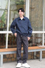 森馬（Semir）休閑褲男三防軟殼褲加絨直筒褲2025冬季長褲通勤基礎(chǔ)109725127101 曬單實拍圖