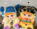 名創(chuàng  )優(yōu)品（MINISO）wakuku哇庫庫毛毛潮趣派對搪膠毛絨盲盒手辦擺件玩具生日禮物端盒 曬單實(shí)拍圖