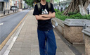 adidas情侶休閑純棉印花上衣圓領(lǐng)短袖T恤男女夏季阿迪達斯輕運動(dòng) 黑色     2XL 曬單實(shí)拍圖