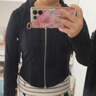 森馬（Semir）外套女短款修身顯瘦上衣秋裝正肩連帽針織夾克通勤101524108005 曬單實拍圖