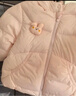 巴拉巴拉（BALABALA）balaOne寶寶羽絨服冬裝男童女童保暖連帽外套萌2025209425107216 曬單實(shí)拍圖
