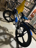 鳳凰（Phoenix）兒童自行車(chē)男女孩6-15歲中大童變速山地18-20-22寸腳踏學(xué)生自行車(chē) 天蝎號-藍白色-單速+一體輪 22寸(適合145-165cm) 曬單實(shí)拍圖