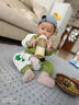 迪迪熊日記（DIDIXIONGRIJI）2件裝嬰兒衣服春秋季長(cháng)袖連體衣純棉新生兒衣服0-3龍年寶寶春秋裝 長(cháng)袖(小萌龍+小熊貓) 73cm 曬單實(shí)拍圖
