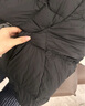 坦博爾連帽羽絨服女泡芙短款韓版面包服小個(gè)子秋冬外套TBF530360D 黑色 S (160) 曬單實(shí)拍圖
