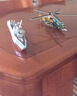 大眼小娃兒童3D立體拼圖軍事模型4套飛機航母軍艦拼裝插DIY手工玩具禮物  曬單實(shí)拍圖
