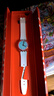 斯沃琪（Swatch）瑞士手表原創(chuàng  )無(wú)盡天藍日歷防水學(xué)生考試指針時(shí)尚瑞士石英表禮物 無(wú)盡天藍  GE713 曬單實(shí)拍圖