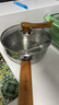 三四鋼雪平鍋奶鍋煮泡面鍋小湯鍋316L不銹鋼20cm食品級一體成型加厚3812 曬單實(shí)拍圖