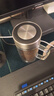 京東京造 茶杯 雙層玻璃茶水分離泡茶咖啡杯子帶把手大容量500ml 曬單實(shí)拍圖