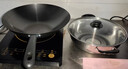 美的（Midea）電磁爐套裝家用大功率一鍵爆炒帶鍋電磁灶套裝火鍋電磁爐一體電炒鍋WK2102T配雙鍋 曬單實(shí)拍圖