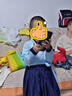 葉余六一兒童漢服國學(xué)服演出服男童女童書(shū)童開(kāi)筆禮服裝學(xué)生男孩中國風(fēng) 繡花款藍色直袖（男女同款） 110 曬單實(shí)拍圖
