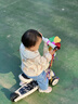 京樂貝比兒童熊貓滑板車1-3-9歲三合一折疊平衡車可坐音樂玩具優(yōu)雅米禮物 優(yōu)雅米+閃光大輪+音樂燈光+座椅 曬單實拍圖