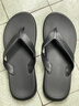路拉迪 人字拖男夏季戶(hù)外耐磨舒適夾趾人字拖涼拖鞋 黑色 41-42 曬單實(shí)拍圖