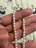 京潤珍珠項鏈長(cháng)煙925銀小米珠珍珠女毛衣年輕高級款項鏈送女友 曬單實(shí)拍圖