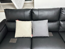 顧家家居（KUKA）零靠墻現代簡(jiǎn)約電動(dòng)功能皮沙發(fā)客廳6196【魅影黑】三人位2電動(dòng) 曬單實(shí)拍圖